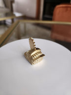 Metallic Sawblade Crest – metallic artisan keycap for mechanical keyboard – view 5