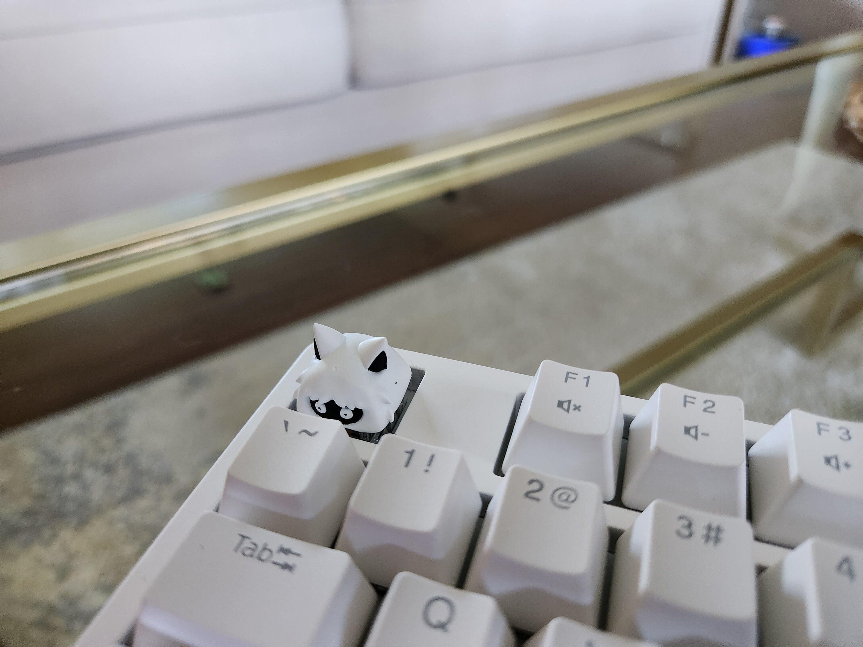 Hand-Painted Palworld Wumpo Video Game Artisan Keycap for mechanical keyboard
