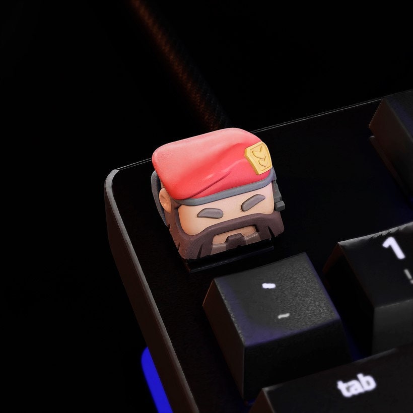 Hand-Painted Video Game Artisan Keycaps for mechanical keyboard