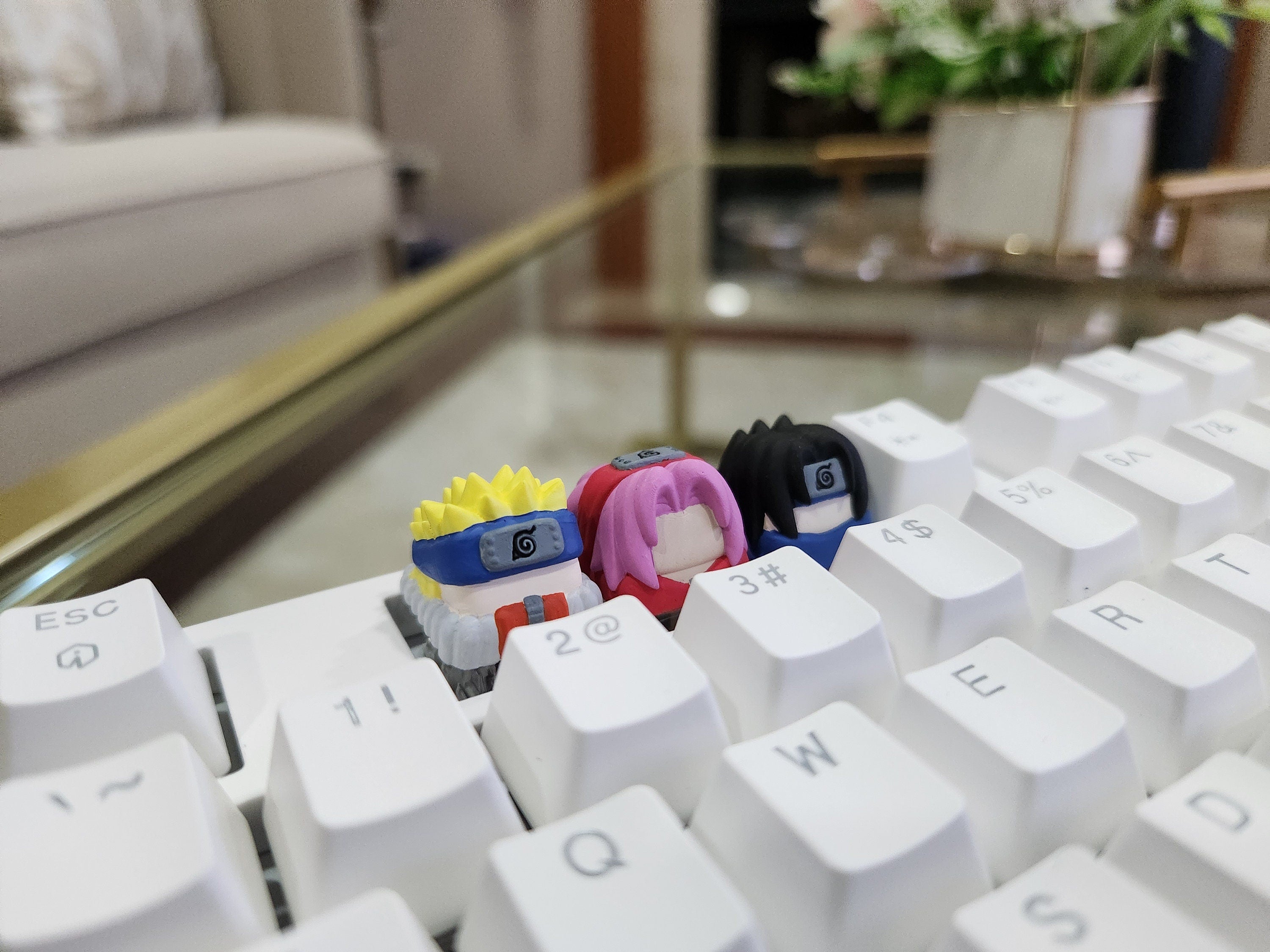 Hand-Painted Anime Artisan Keycap for mechanical keyboard