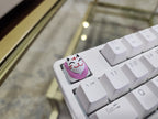 Hand-Painted Kitsune Japanese Artisan Keycap for mechanical keyboard