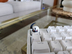Ivory Beast Keycap – hand painted artisan keycap for mechanical keyboard – view 7