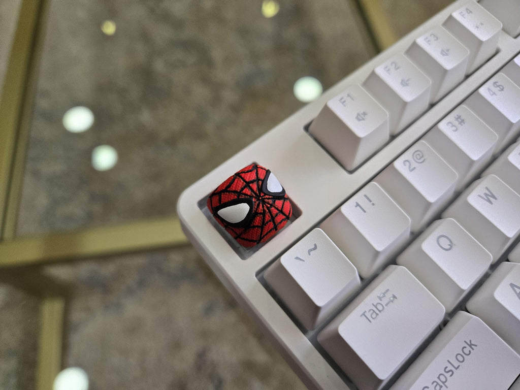 Hand-Painted Video Game Spider Artisan Keycap for mechanical keyboard