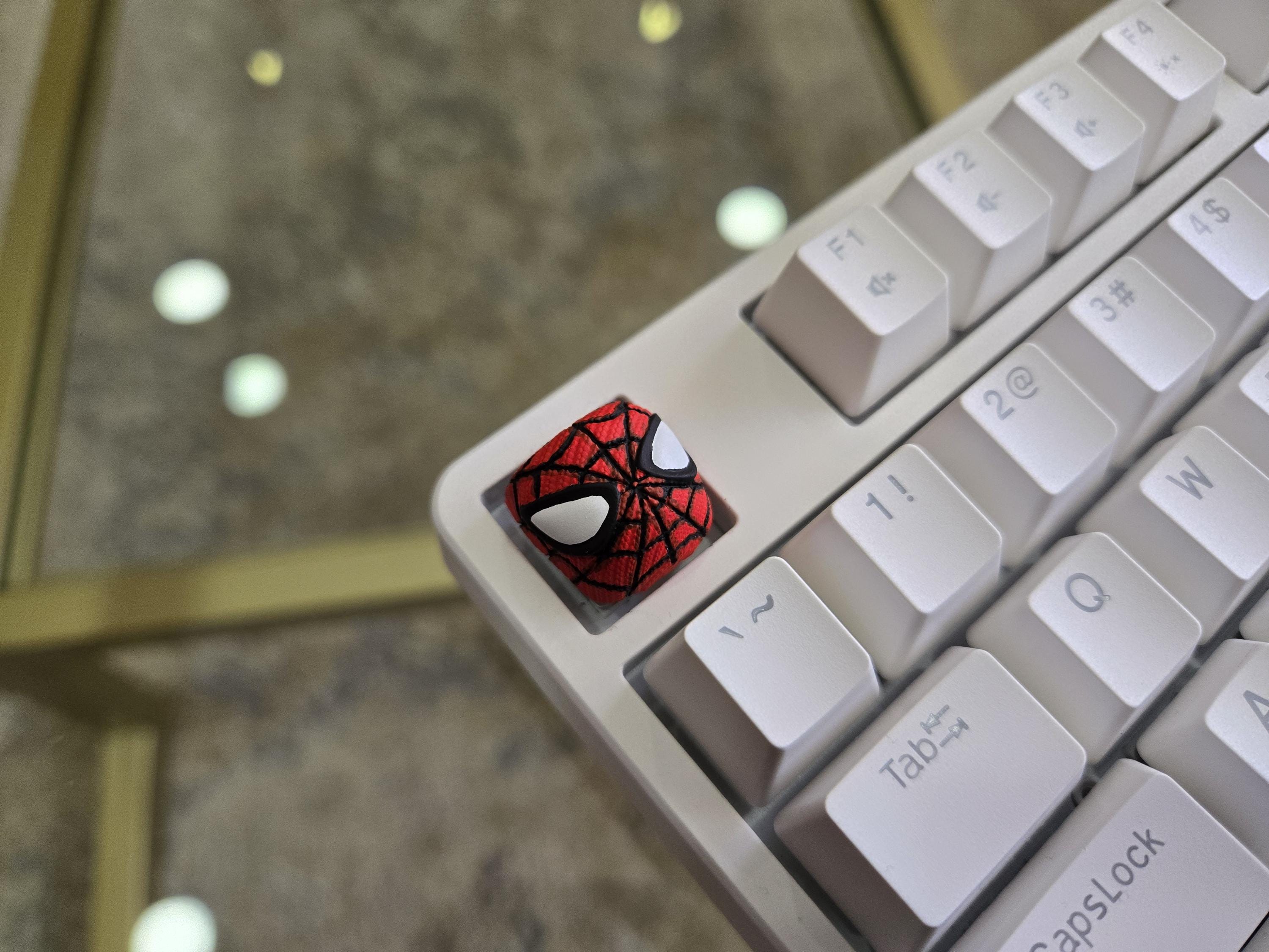 Hand-Painted Video Game Spider Artisan Keycap for mechanical keyboard