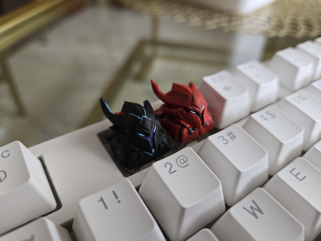 Hand-Painted Igris Anime Artisan Keycap for mechanical keyboard