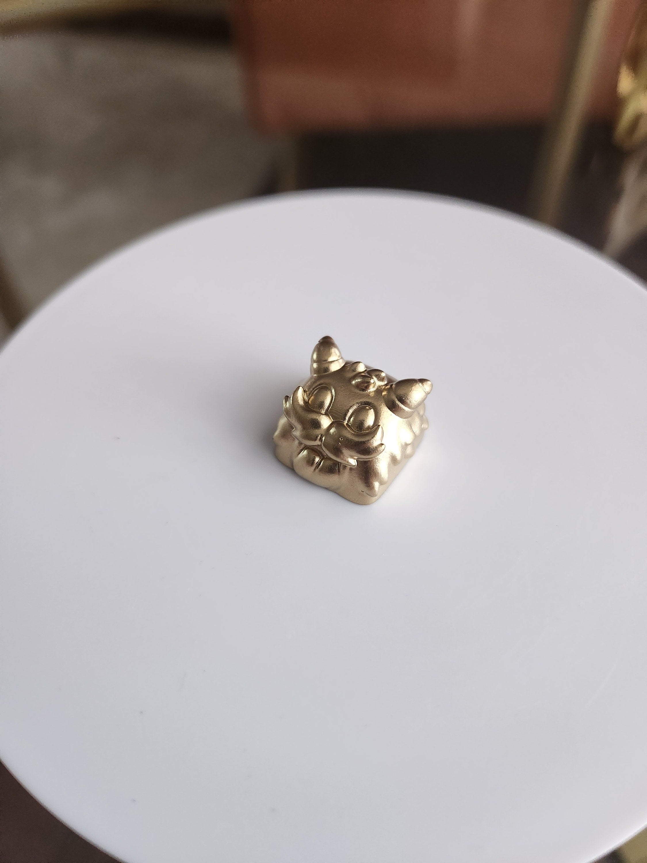 Hand-Painted Video Game Metallic Artisan Keycap for mechanical keyboard