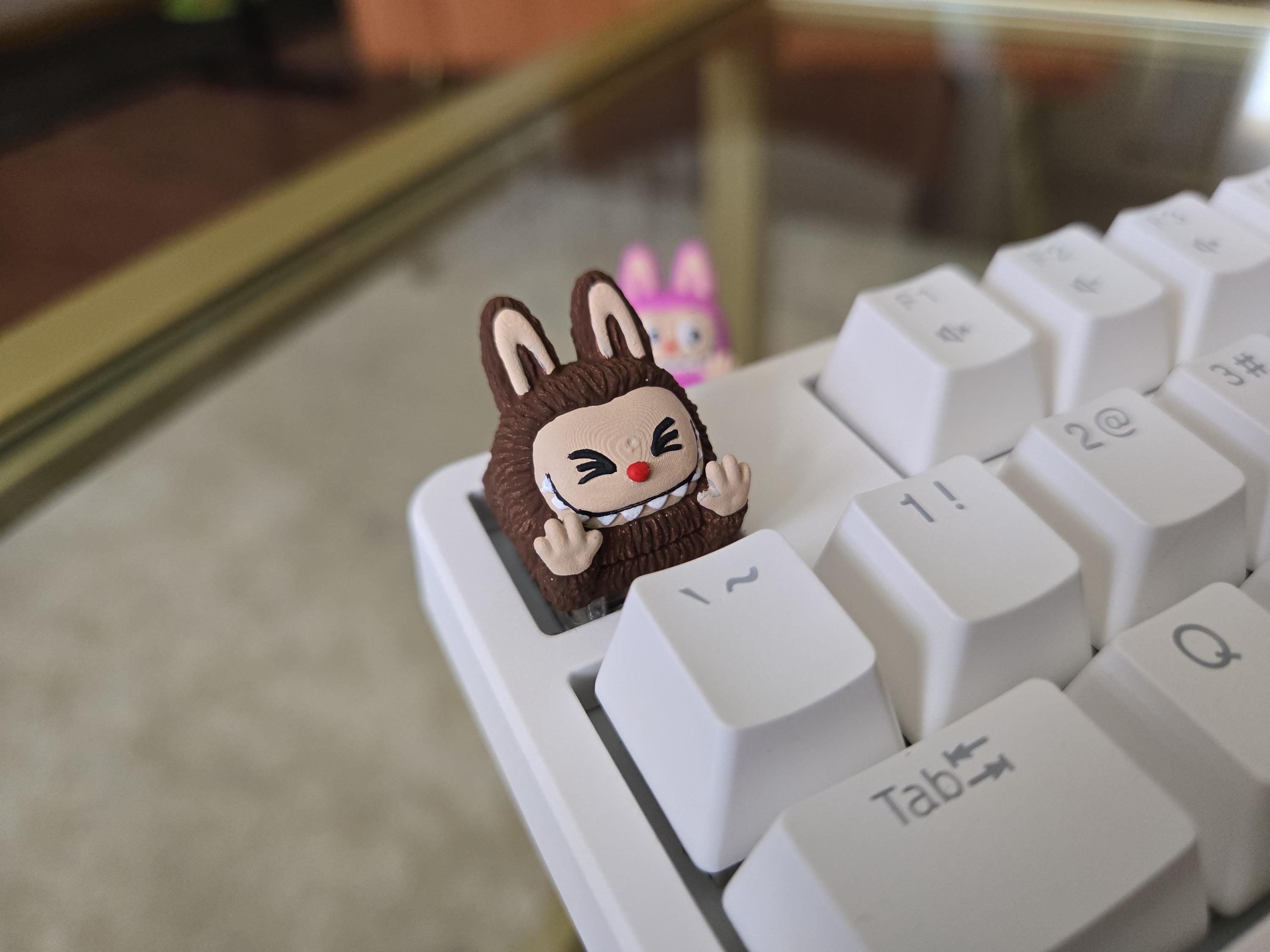Hand-Painted Cartoon Artisan Keycaps for mechanical keyboard