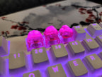 Clear Video Game Artisan Keycap for mechanical keyboard