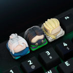 Tactical Agent Set – hand painted artisan keycap for mechanical keyboard
