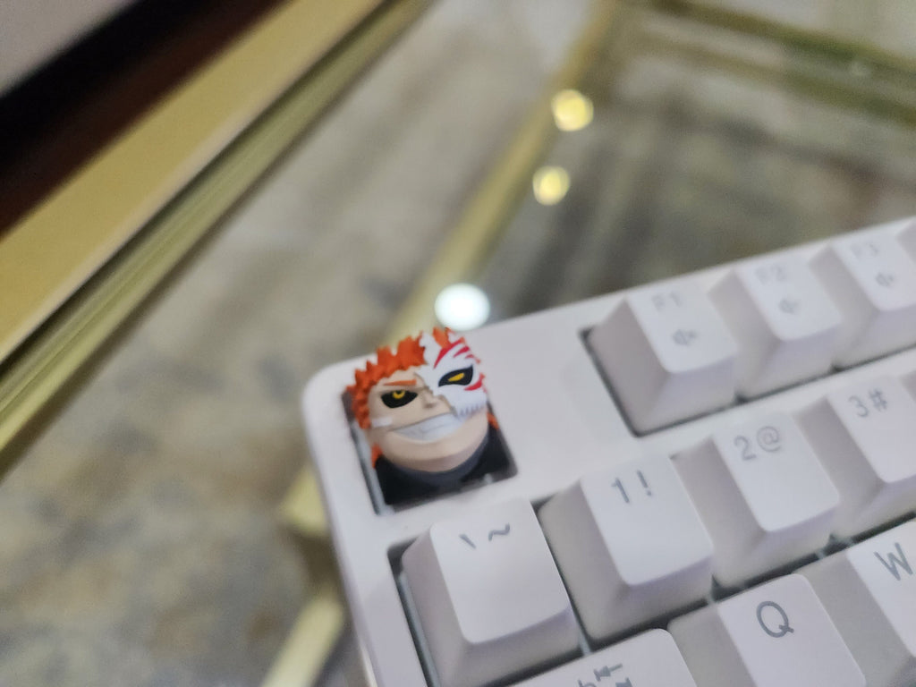 Hand-painted anime character artisan keycap for mechanical keyboard