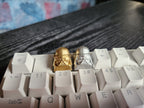 Metallic Hero Crest – metallic artisan keycap for mechanical keyboard – view 4