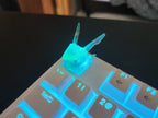 Clear Video Game Artisan Keycap for mechanical keyboard