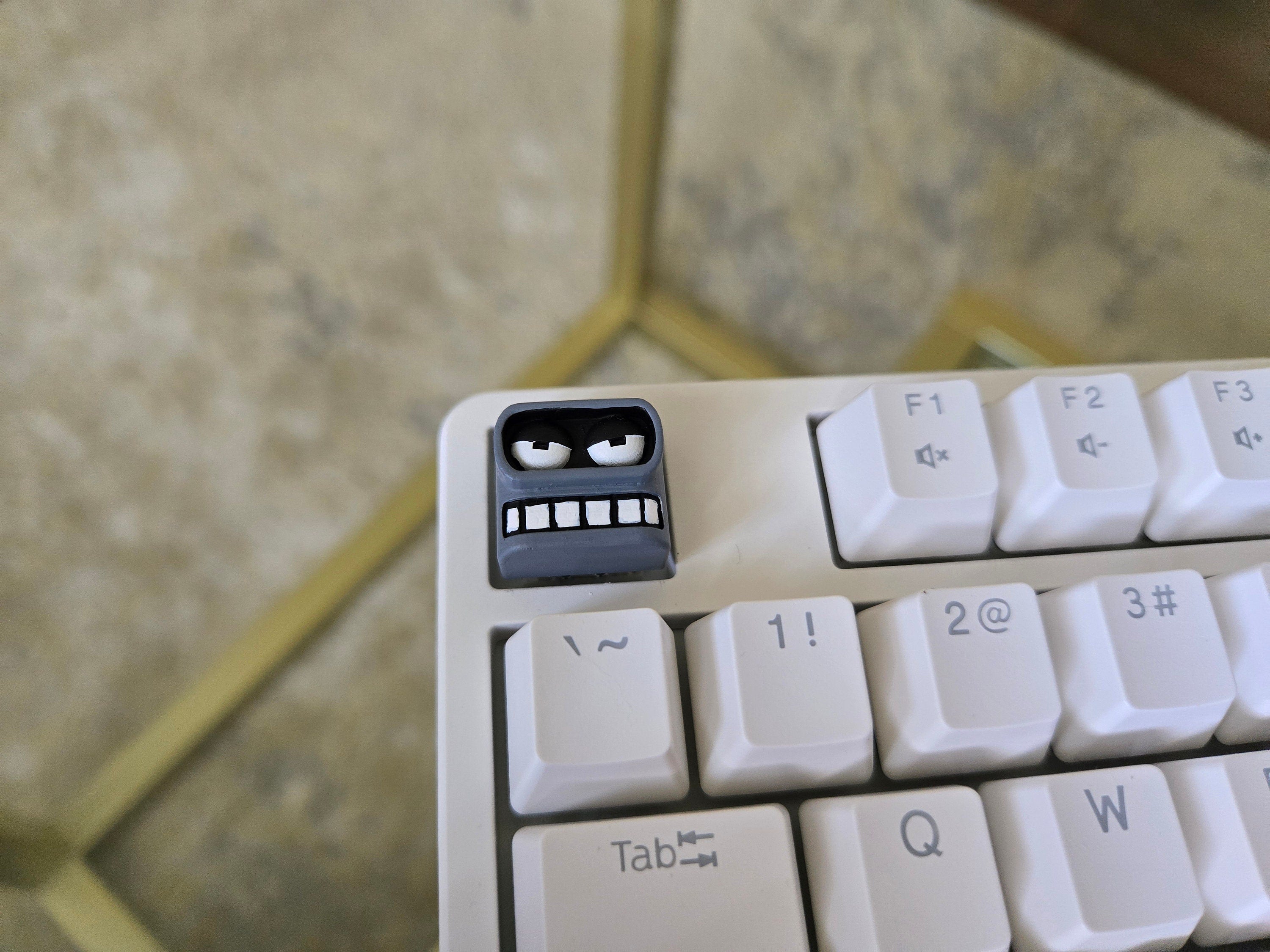 Hand-Painted Cartoon Bender Artisan Keycap for mechanical keyboard