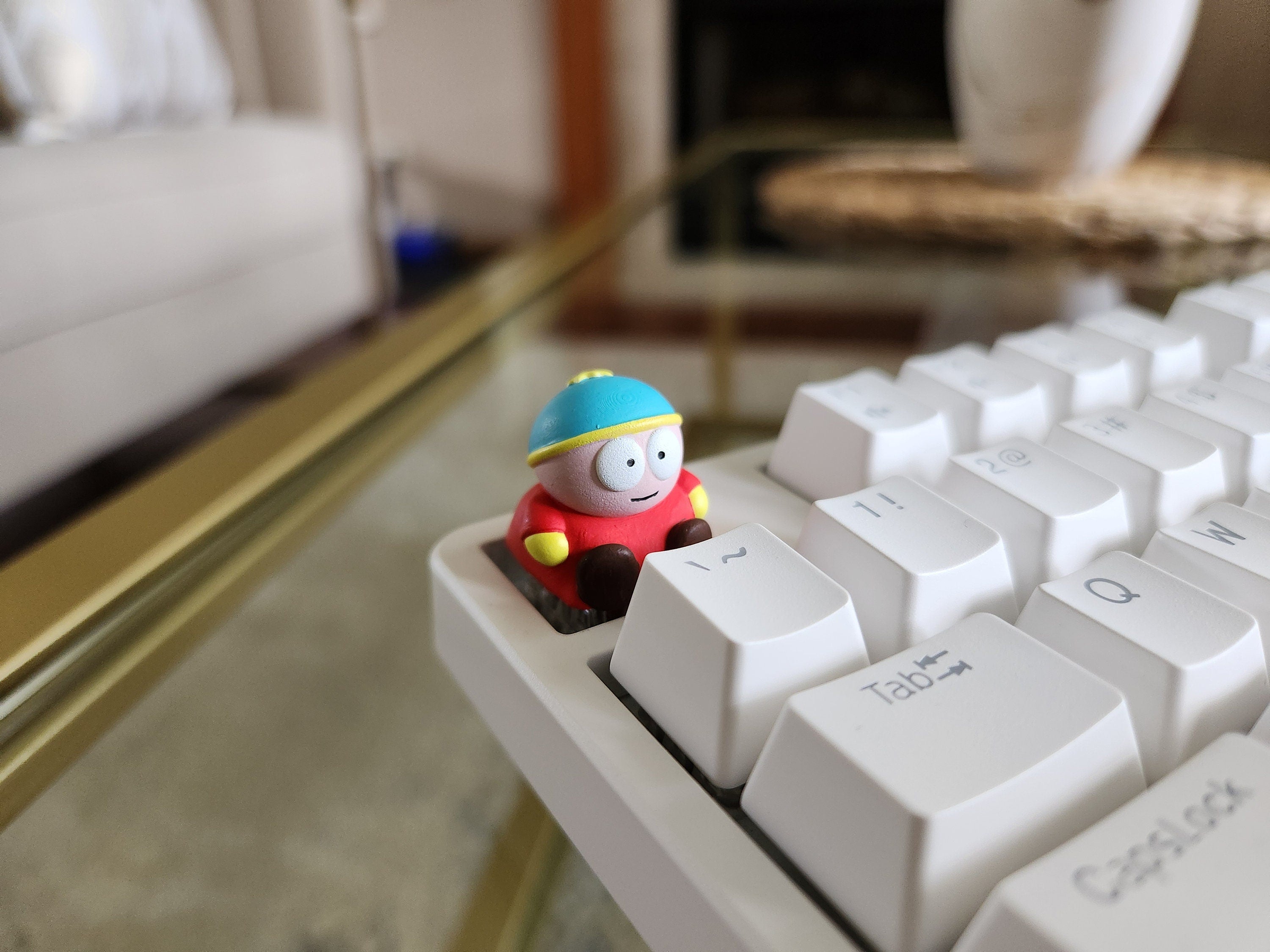 Hand-Painted Cartoon Eric Artisan Keycap for mechanical keyboard