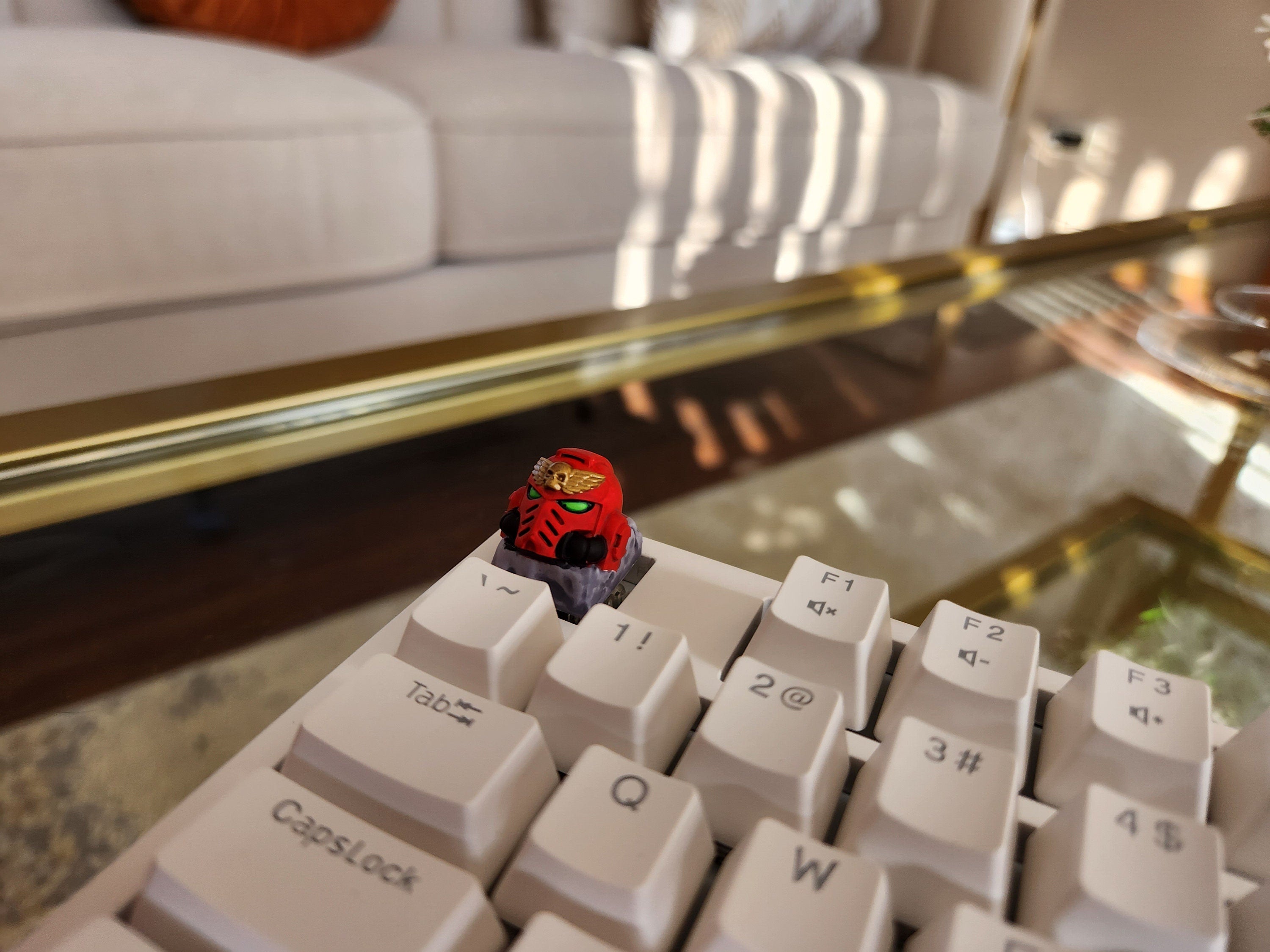 Hand-Painted Marine Artisan Keycap for mechanical keyboard