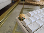 Hand-Painted Burger Food Artisan Keycap for mechanical keyboard