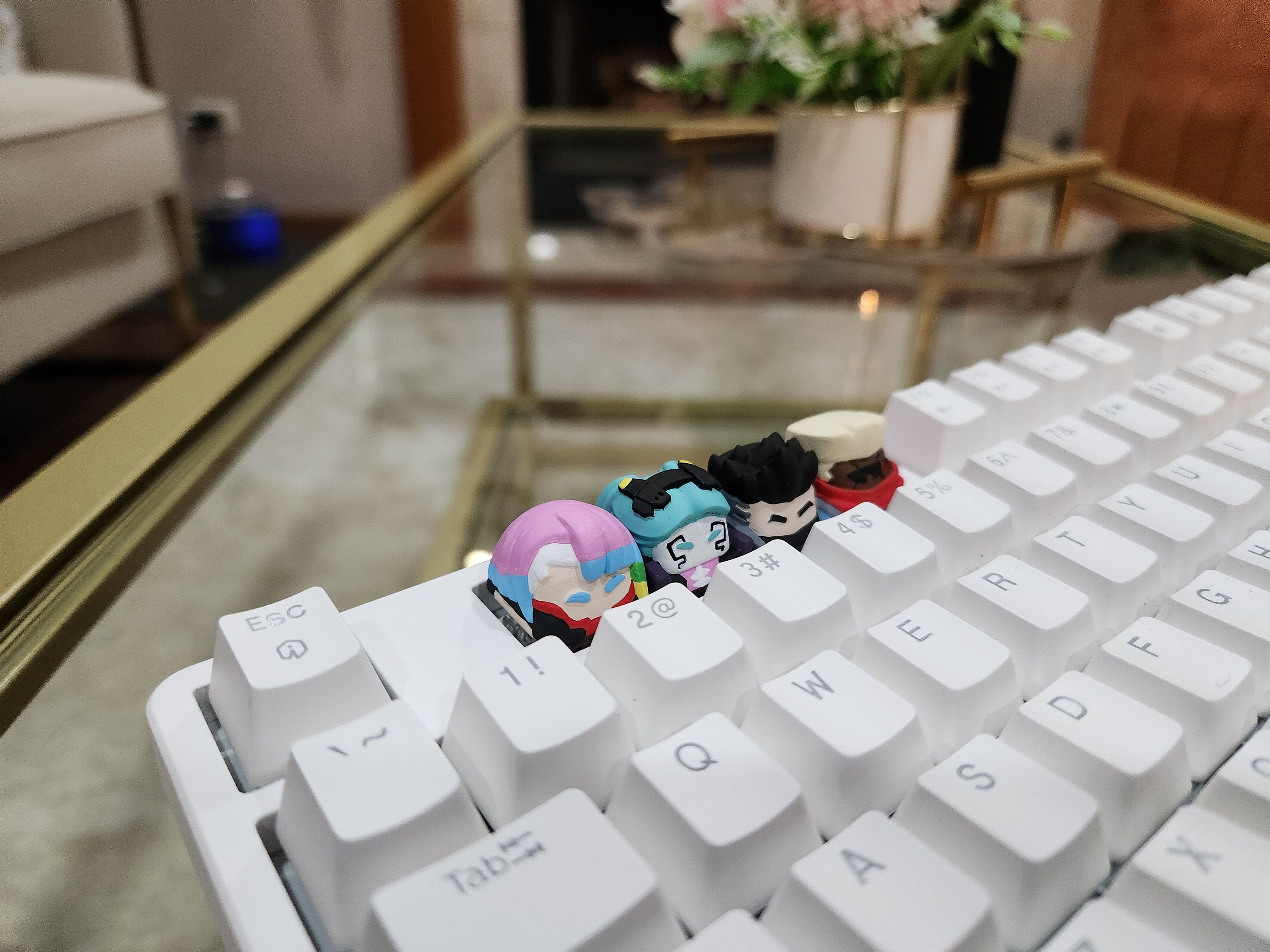 Hand-Painted Anime Artisan Keycap for mechanical keyboard