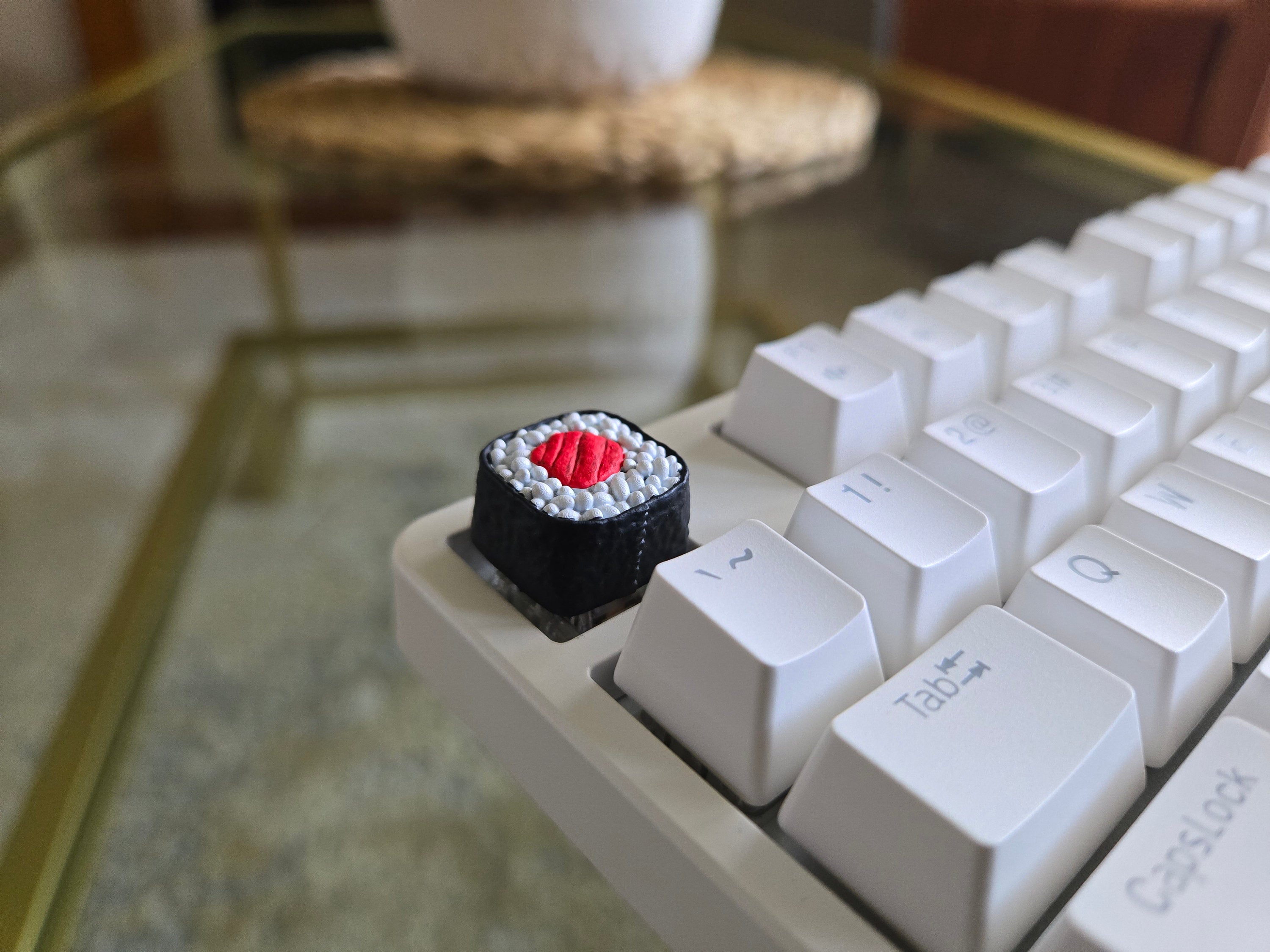 Hand-Painted Sushi Artisan Keycap for mechanical keyboard