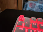 Clear Demon Skull Artisan Keycap for mechanical keyboard