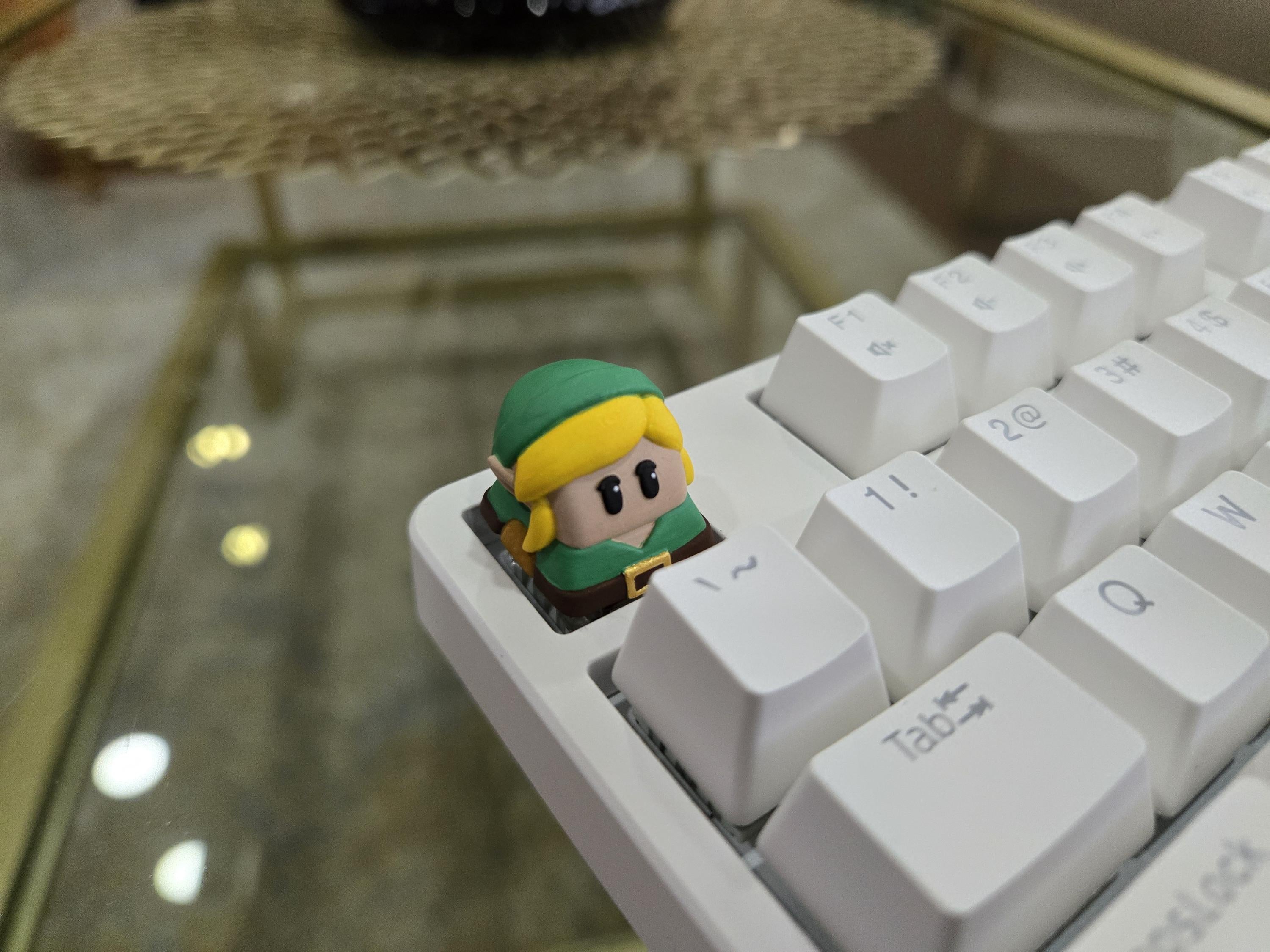 Hand-Painted Link Artisan Keycap for mechanical keyboard