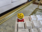 Hand-Painted Fries Food Artisan Keycap for mechanical keyboard
