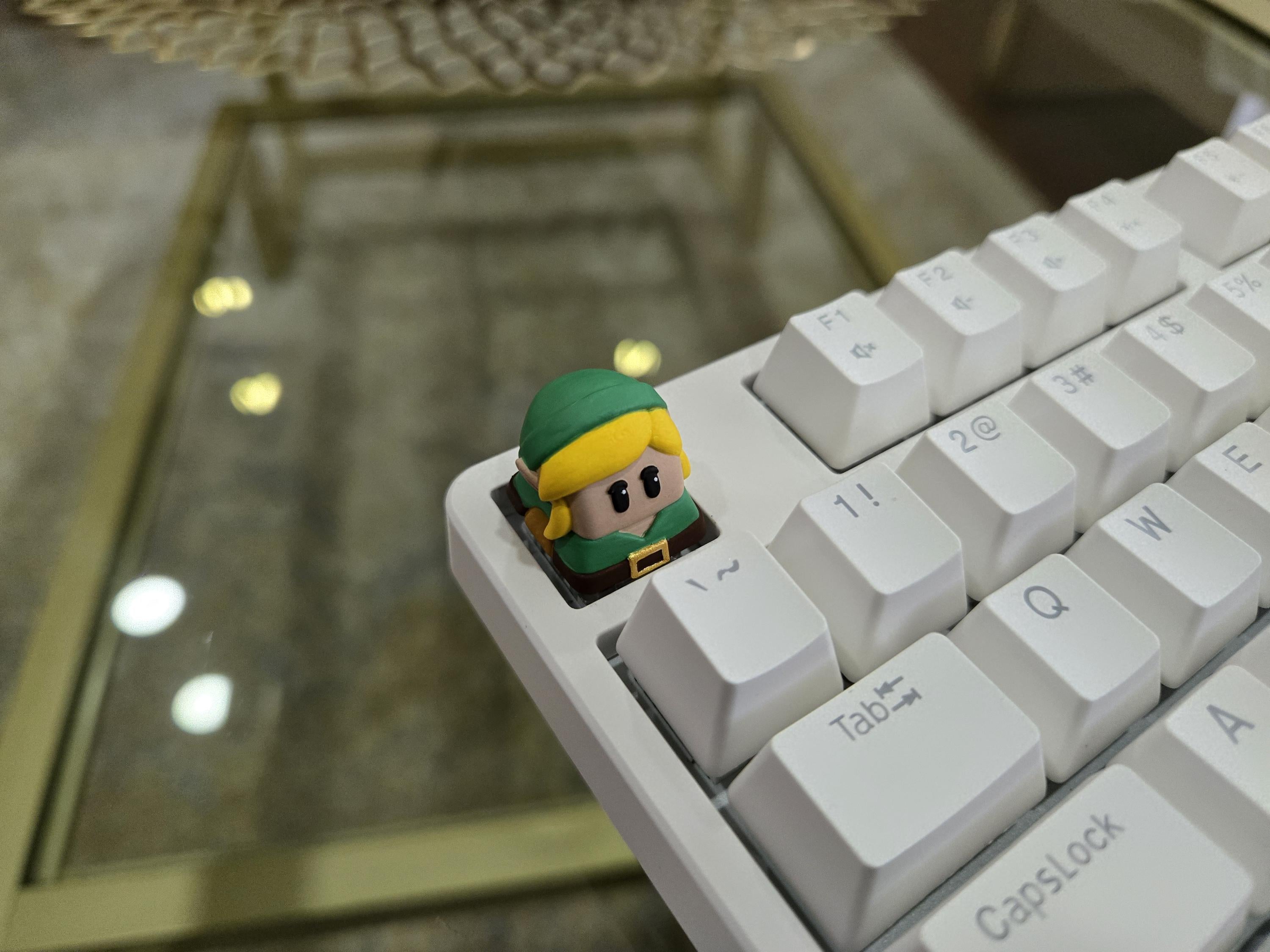 Hand-Painted Link Artisan Keycap for mechanical keyboard