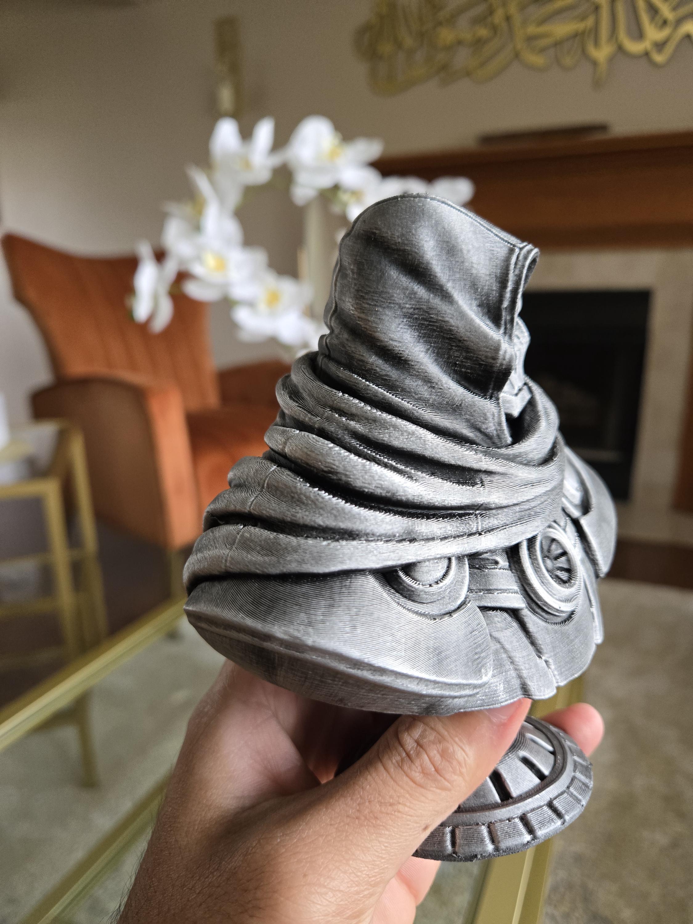 Hand-painted doom comic bust – 5.5 inches tall collectible display figure