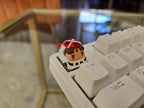 Forest Guardian Keycap – hand painted artisan keycap for mechanical keyboard – view 4