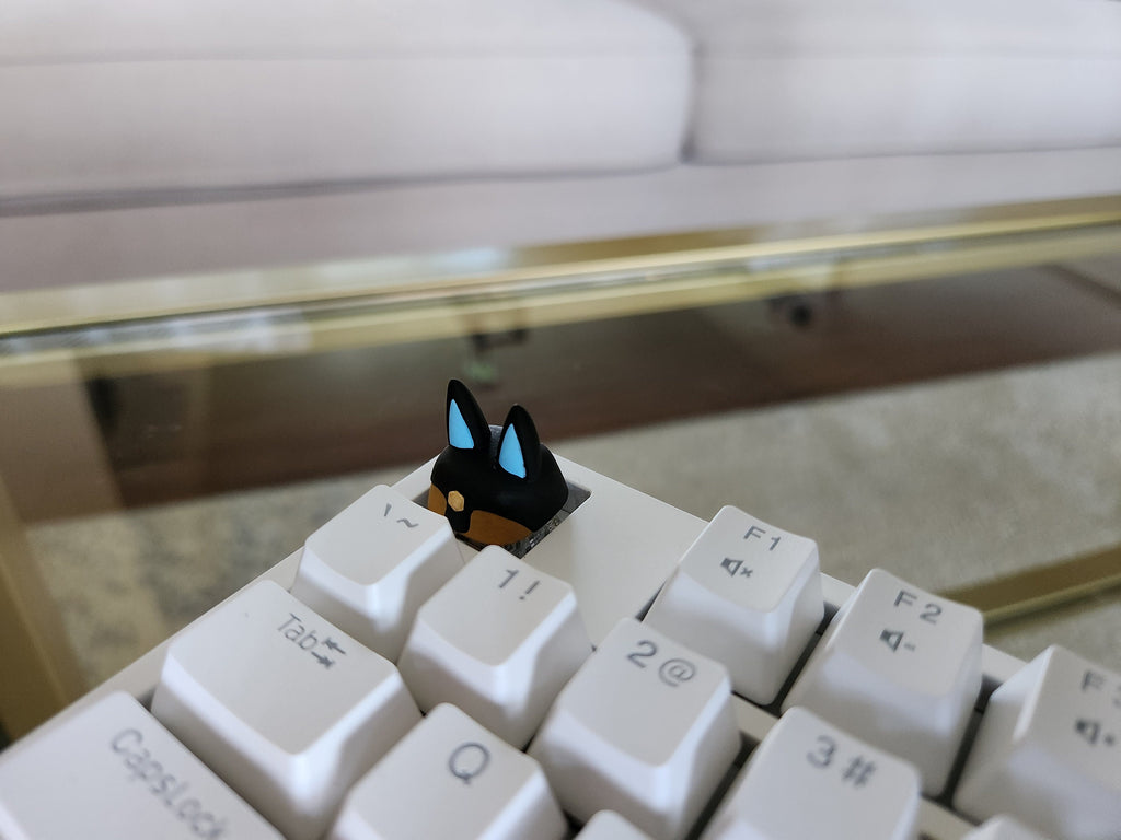Hand-Painted Palworld Anubis Video Game Artisan Keycap for mechanical keyboard