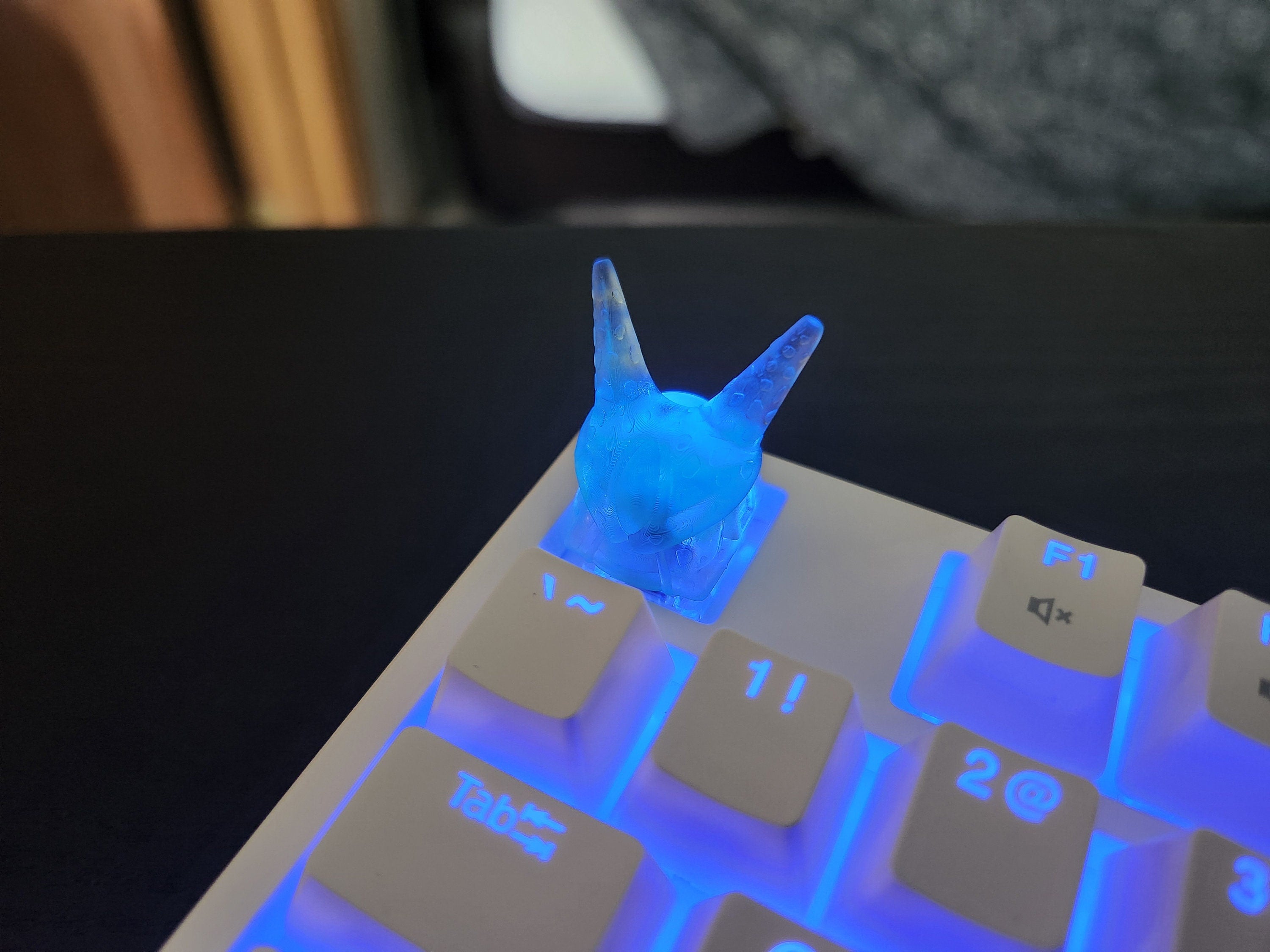 Clear Anime Artisan Keycap for mechanical keyboard