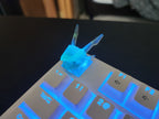 Clear Video Game Artisan Keycap for mechanical keyboard