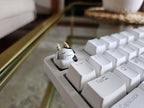 Pasture Cow Keycap – hand painted artisan keycap for mechanical keyboard – view 3