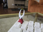 Hand-Painted Hollow Knight Hornet Artisan Keycap for mechanical keyboard