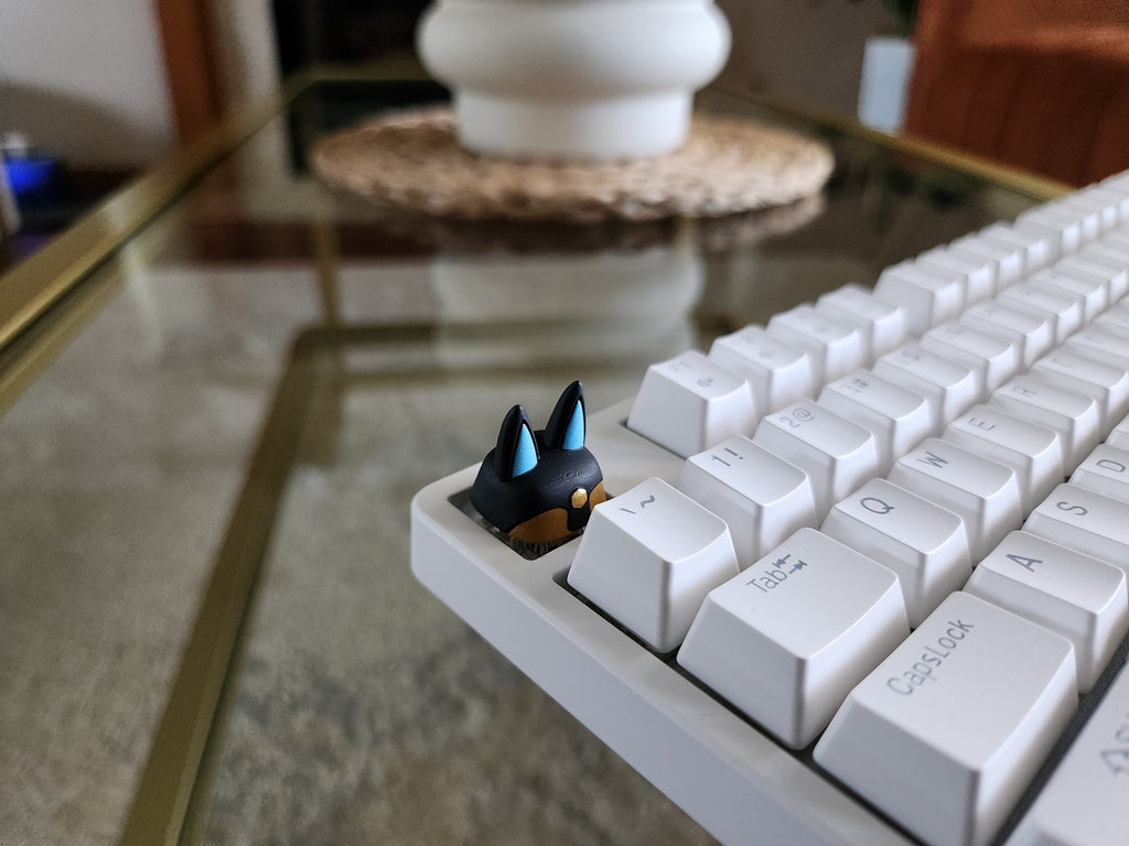 Hand-Painted Palworld Anubis Video Game Artisan Keycap for mechanical keyboard