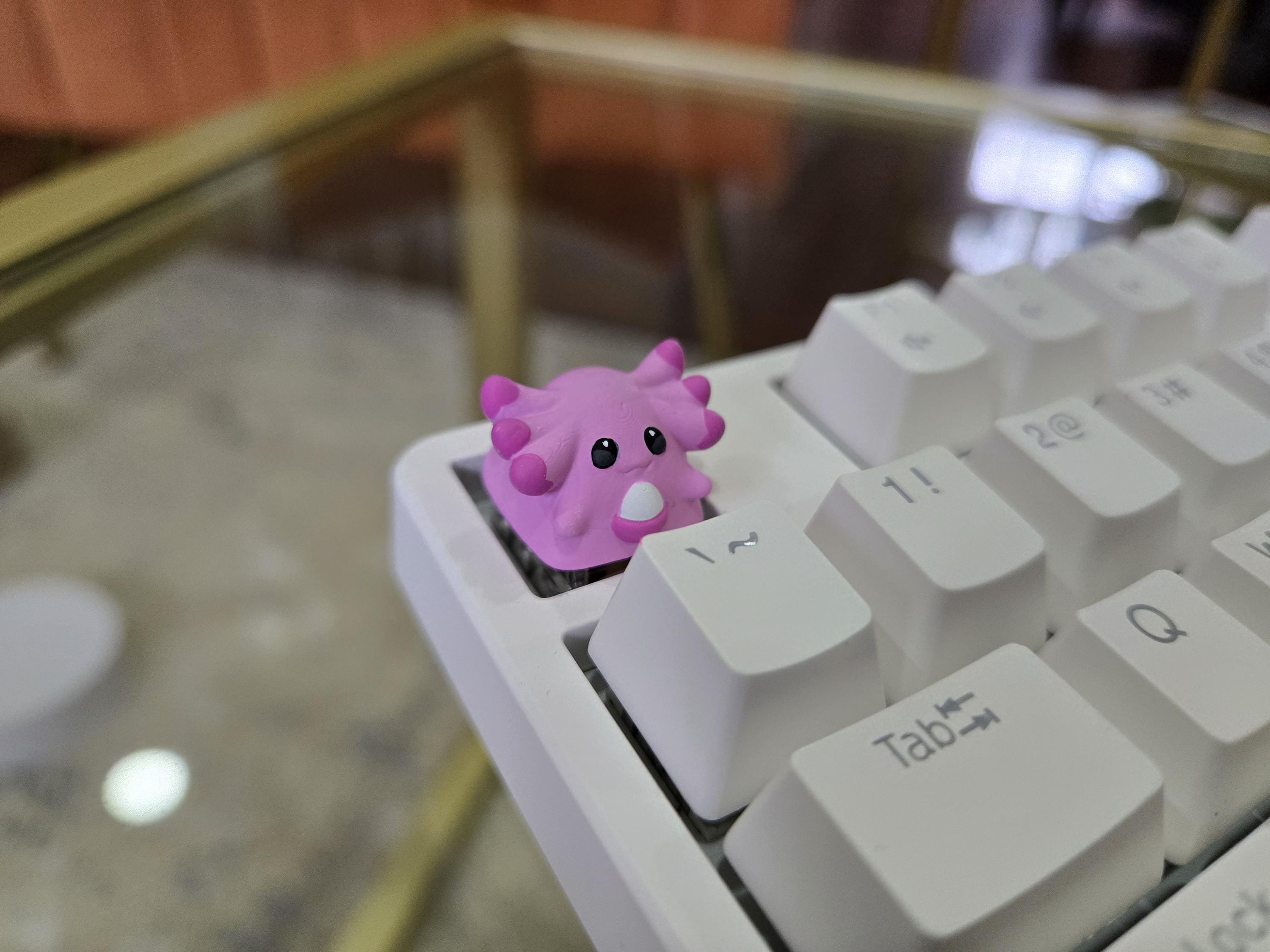 Hand-Painted Chansey Artisan Keycap for mechanical keyboard