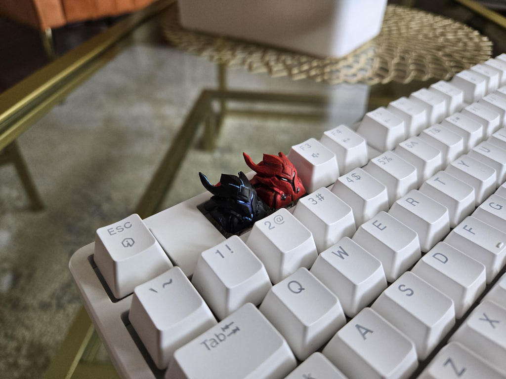 Hand-Painted Igris Anime Artisan Keycap for mechanical keyboard