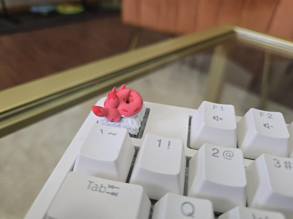 Hand-Painted Palworld Chillet Video Game Artisan Keycap for mechanical keyboard