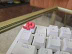Frost Ferret Keycap – hand painted artisan keycap for mechanical keyboard – view 9