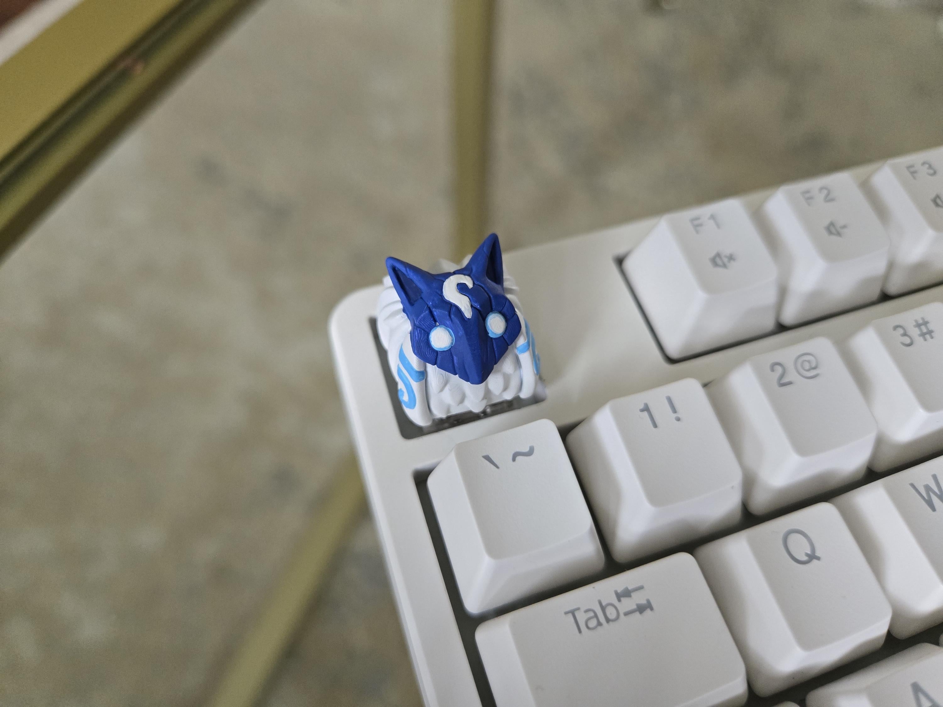 Hand-Painted Video Game Kindred Artisan Keycap for mechanical keyboard