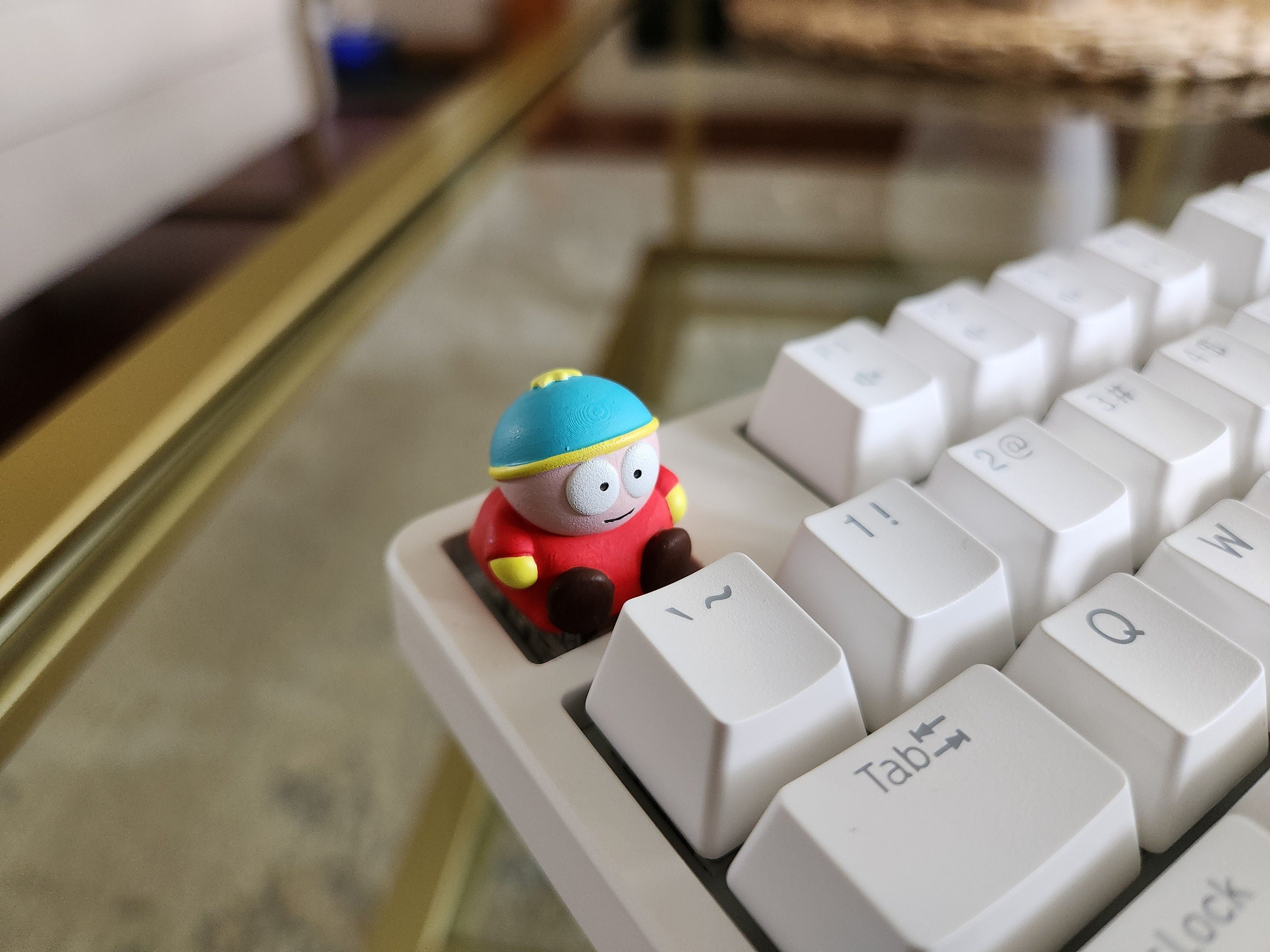 Hand-Painted Cartoon Eric Artisan Keycap for mechanical keyboard