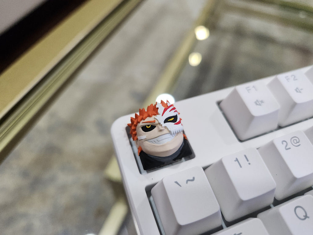 Hand-painted anime character artisan keycap for mechanical keyboard