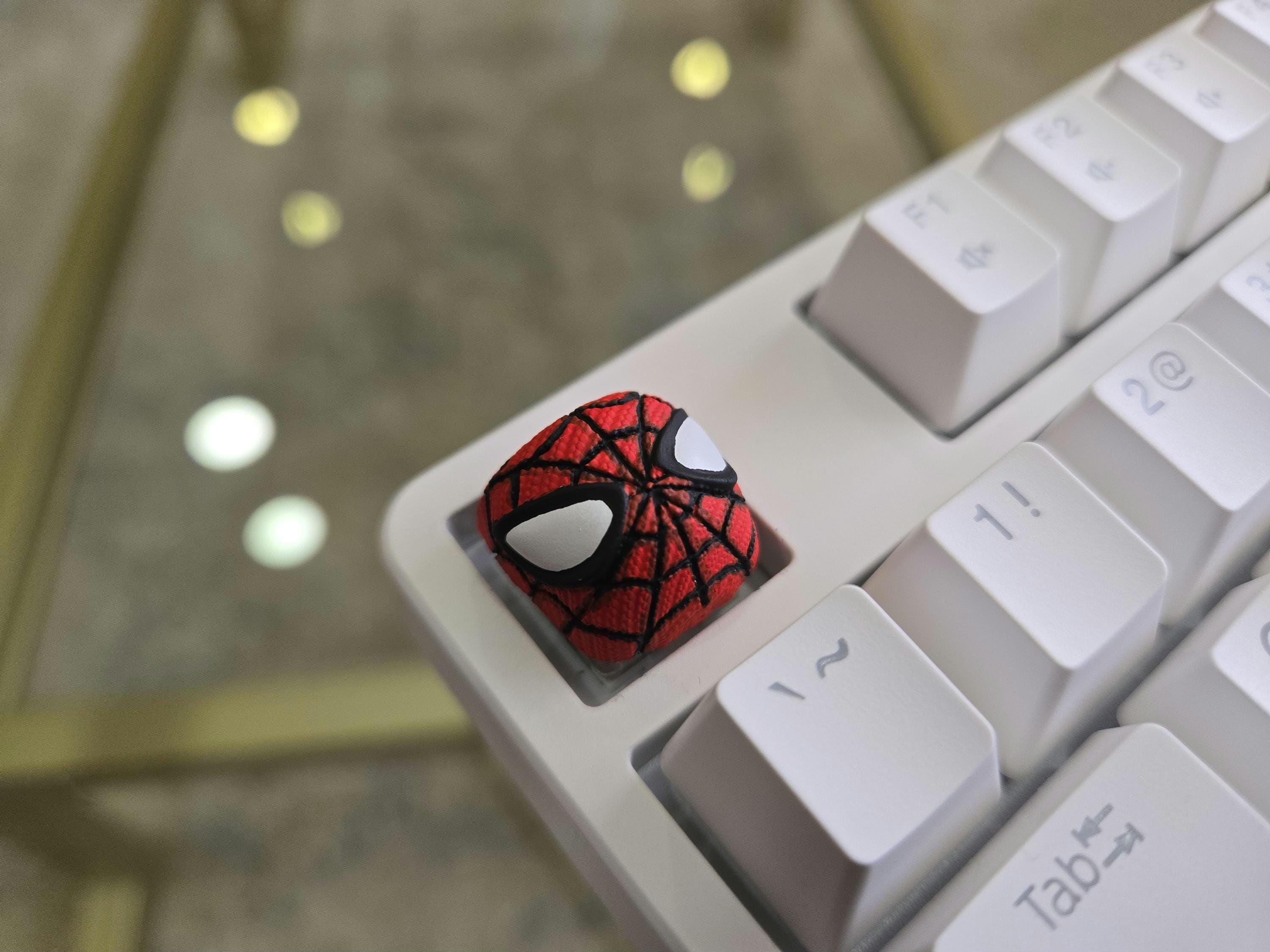Hand-Painted Video Game Spider Artisan Keycap for mechanical keyboard