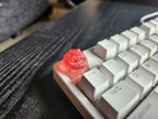 Clear Hollow Pumpkin Artisan Keycap for mechanical keyboard